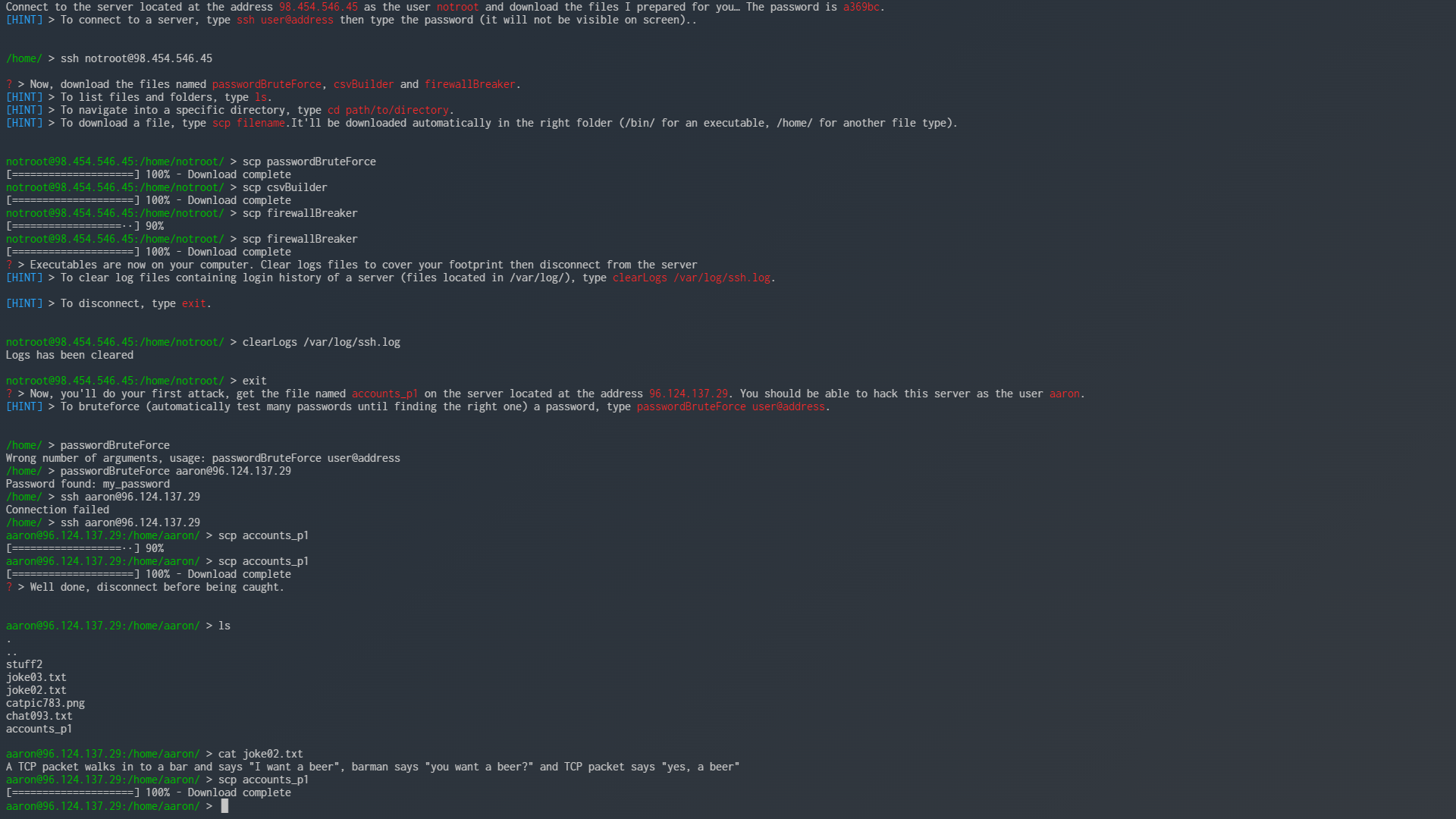 Extortion screenshot